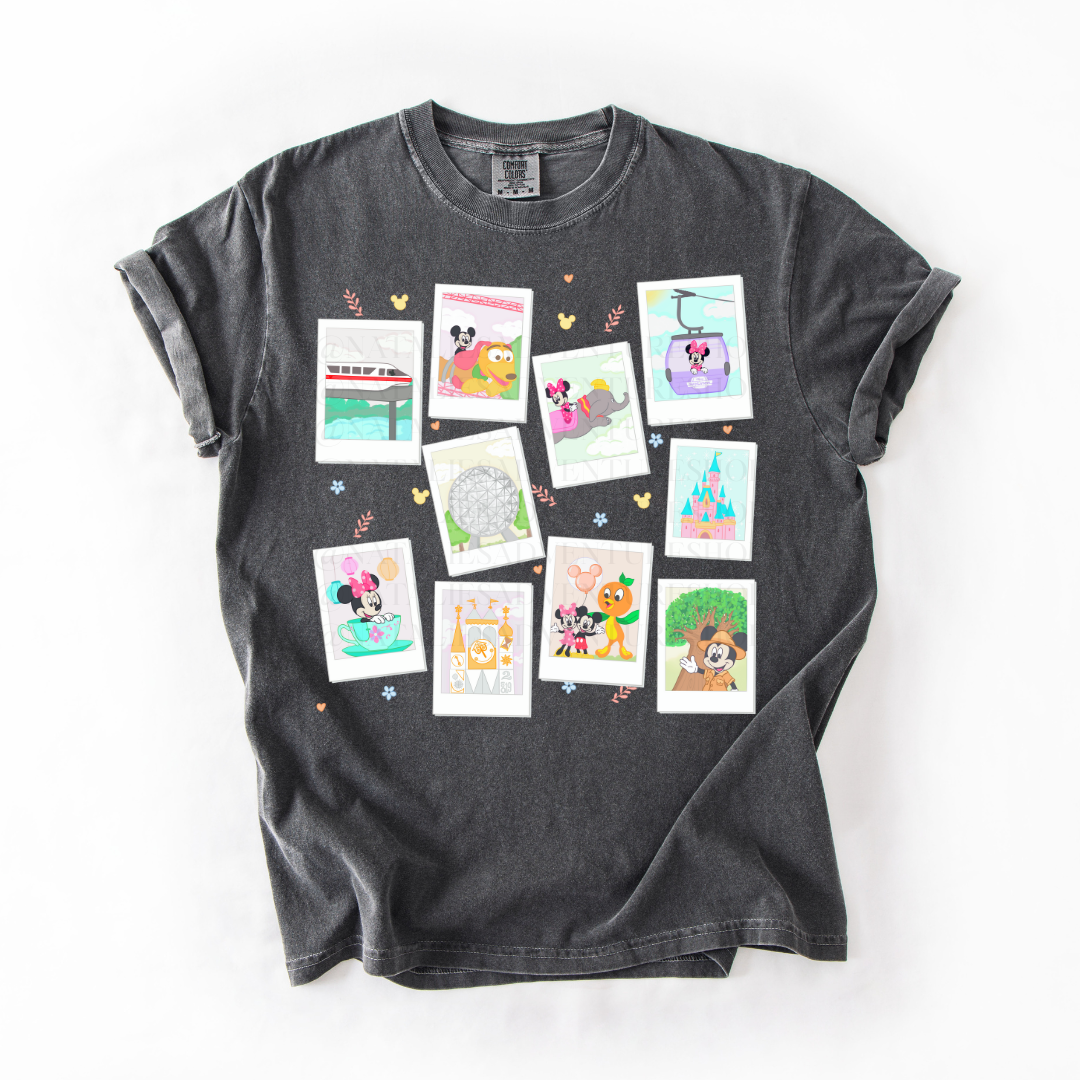 *Pre-Order* World Polaroids T-Shirt (Comfort Colors)