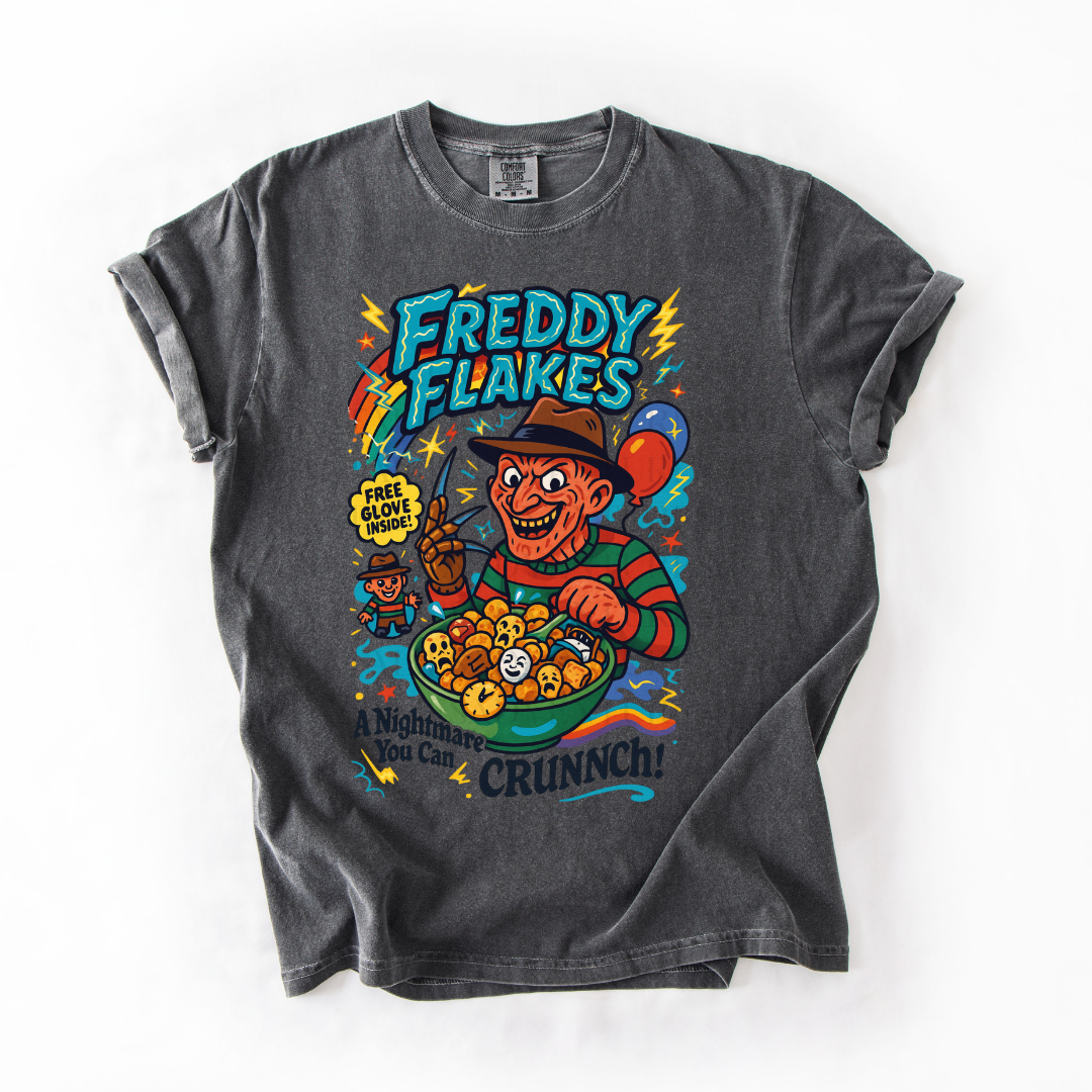 *Pre-Order* Freddy Flakes Cereal T-Shirt (Comfort Colors)