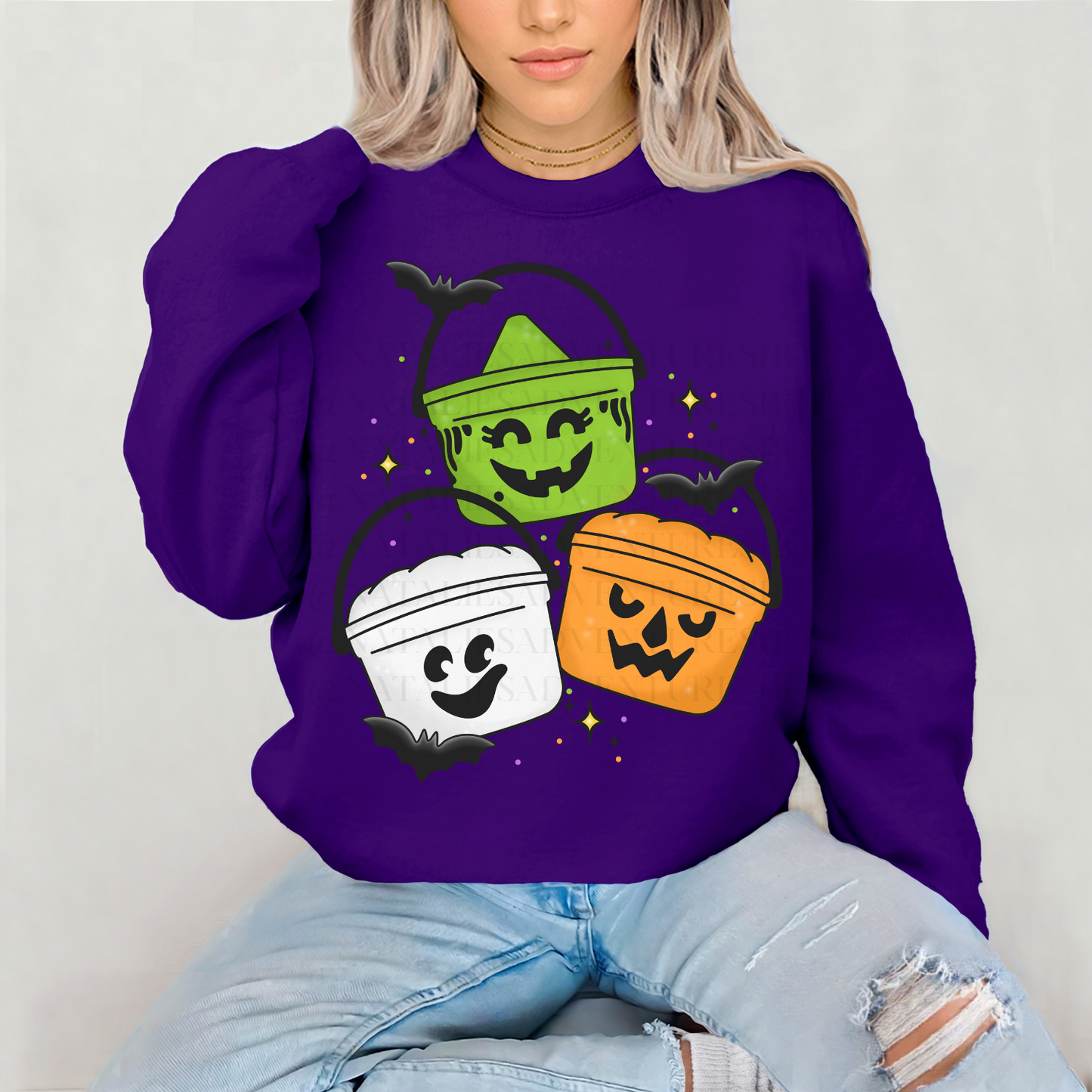 *Pre-Order* Halloween Buckets Crewneck