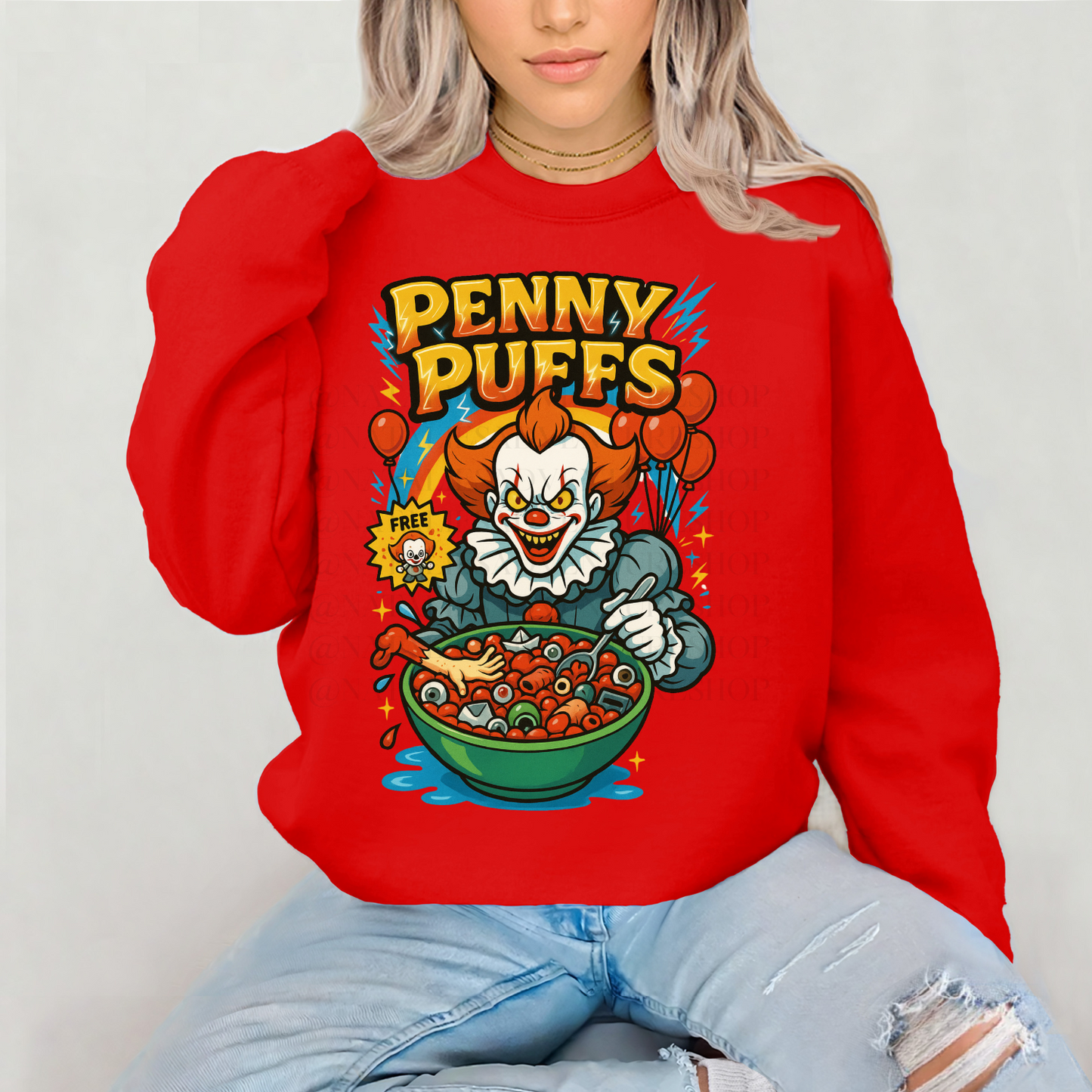 *Pre-Order* Penny Puffs Cereal Crewneck