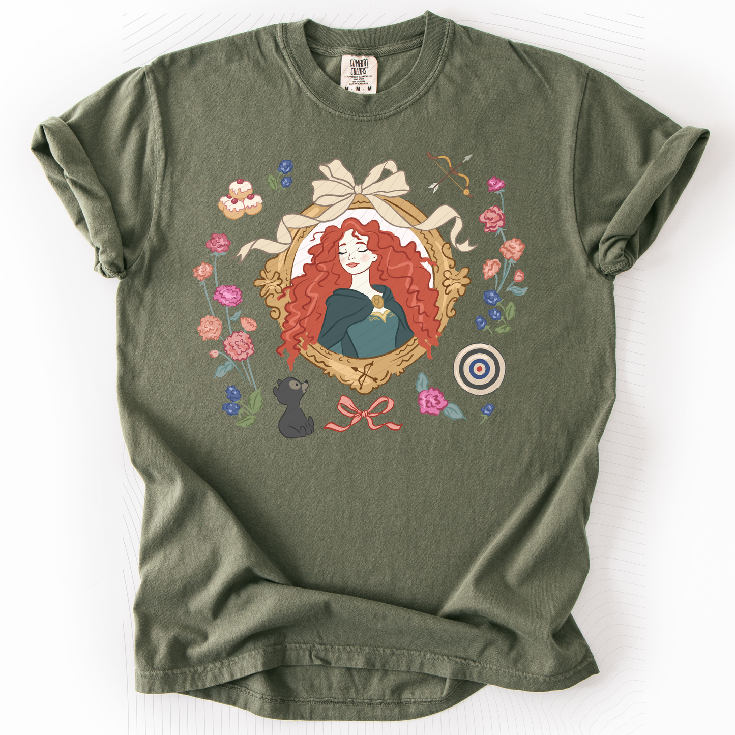 *Pre-Order* Scottish Princess Frame T-Shirt (Comfort Colors)