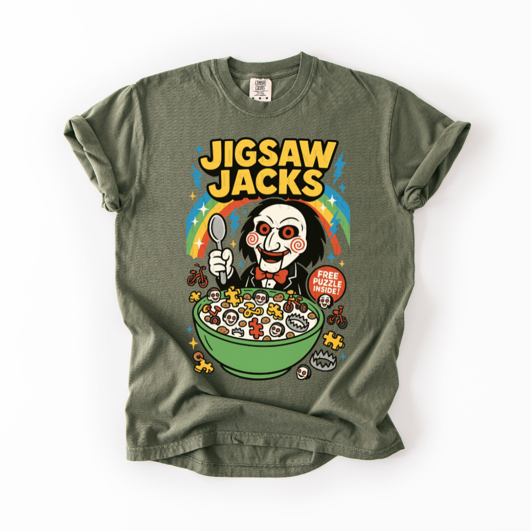 *Pre-Order* Jigsaw Jacks Cereal T-Shirt (Comfort Colors)