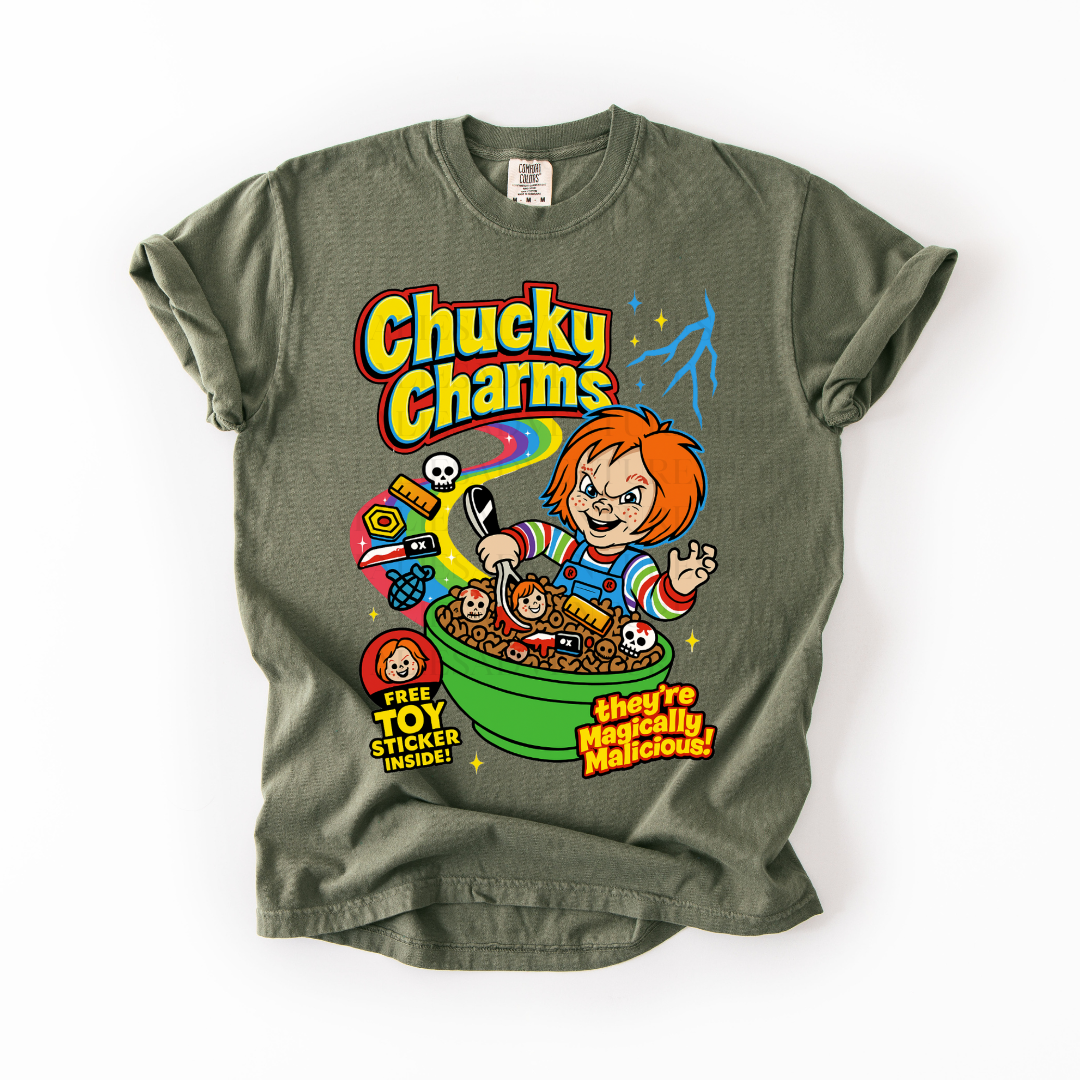 *Pre-Order* Chucky Charms Cereal T-Shirt (Comfort Colors)