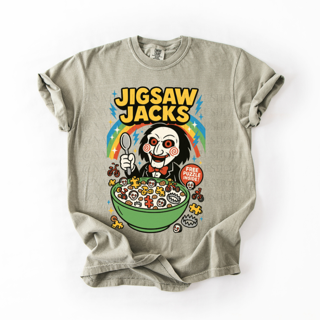 *Pre-Order* Jigsaw Jacks Cereal T-Shirt (Comfort Colors)