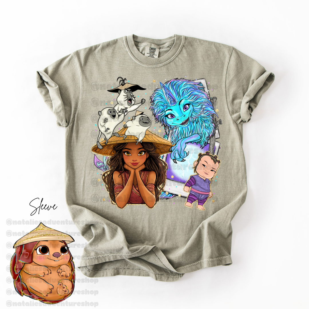 *Pre-Order* Dragon Princess Cartoon T-Shirt (Comfort Colors)