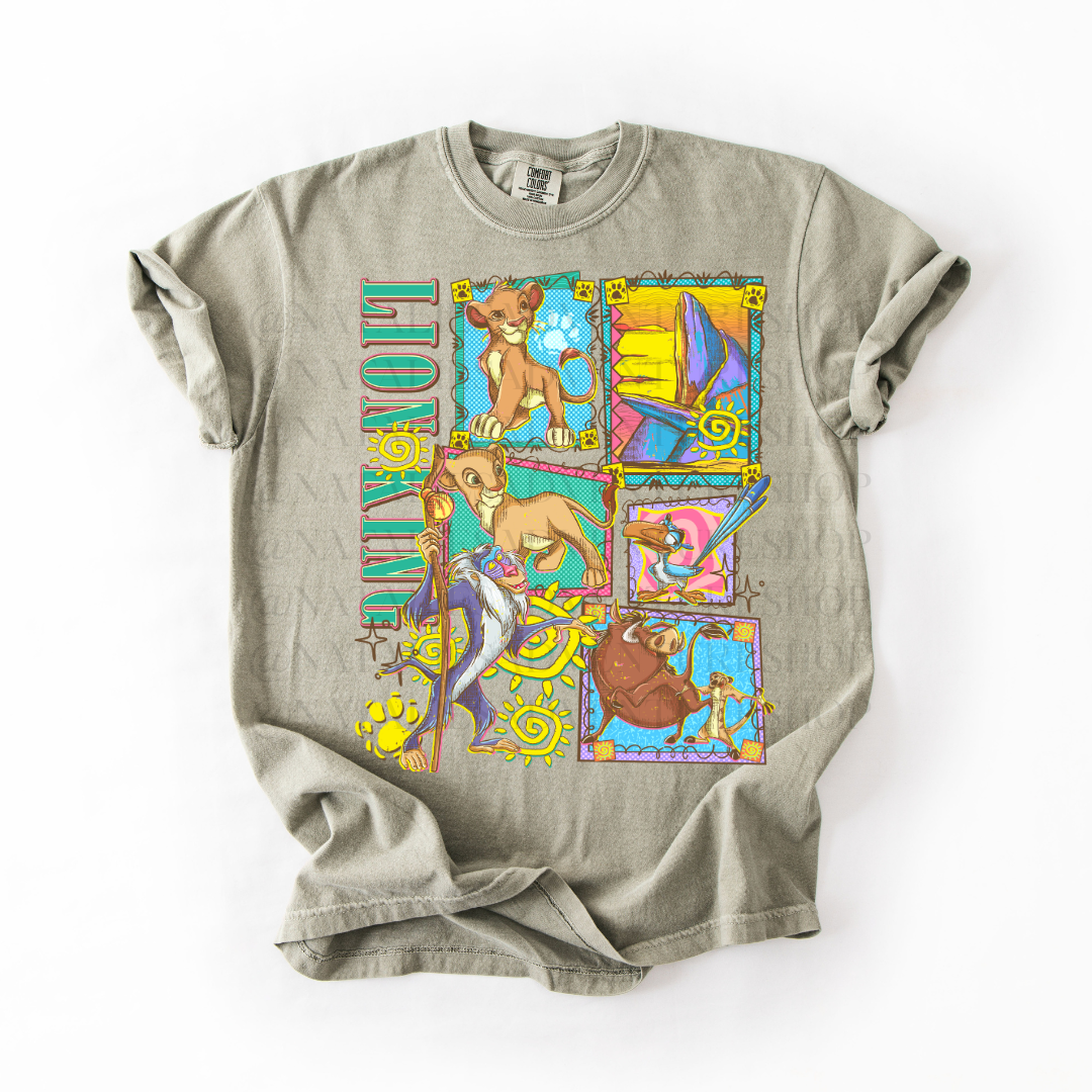 *Pre-Order* 90's Lion T-Shirt (Comfort Colors)