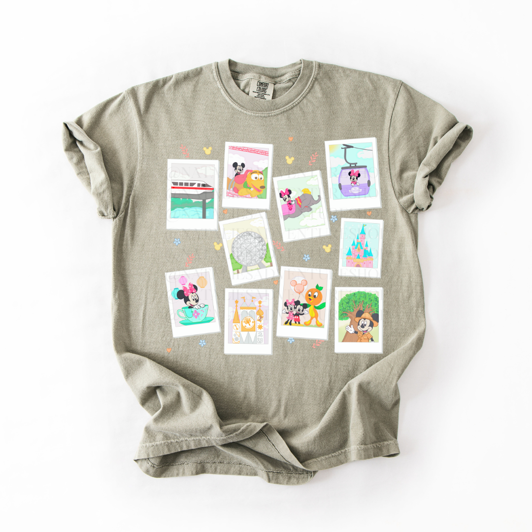 *Pre-Order* World Polaroids T-Shirt (Comfort Colors)