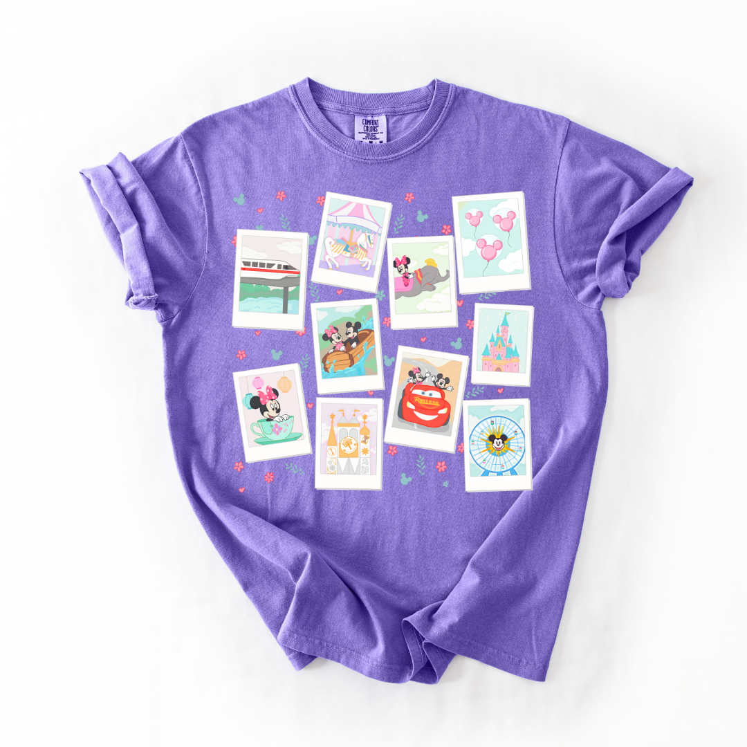 *Pre-Order* Land Polaroids T-Shirt (Comfort Colors)