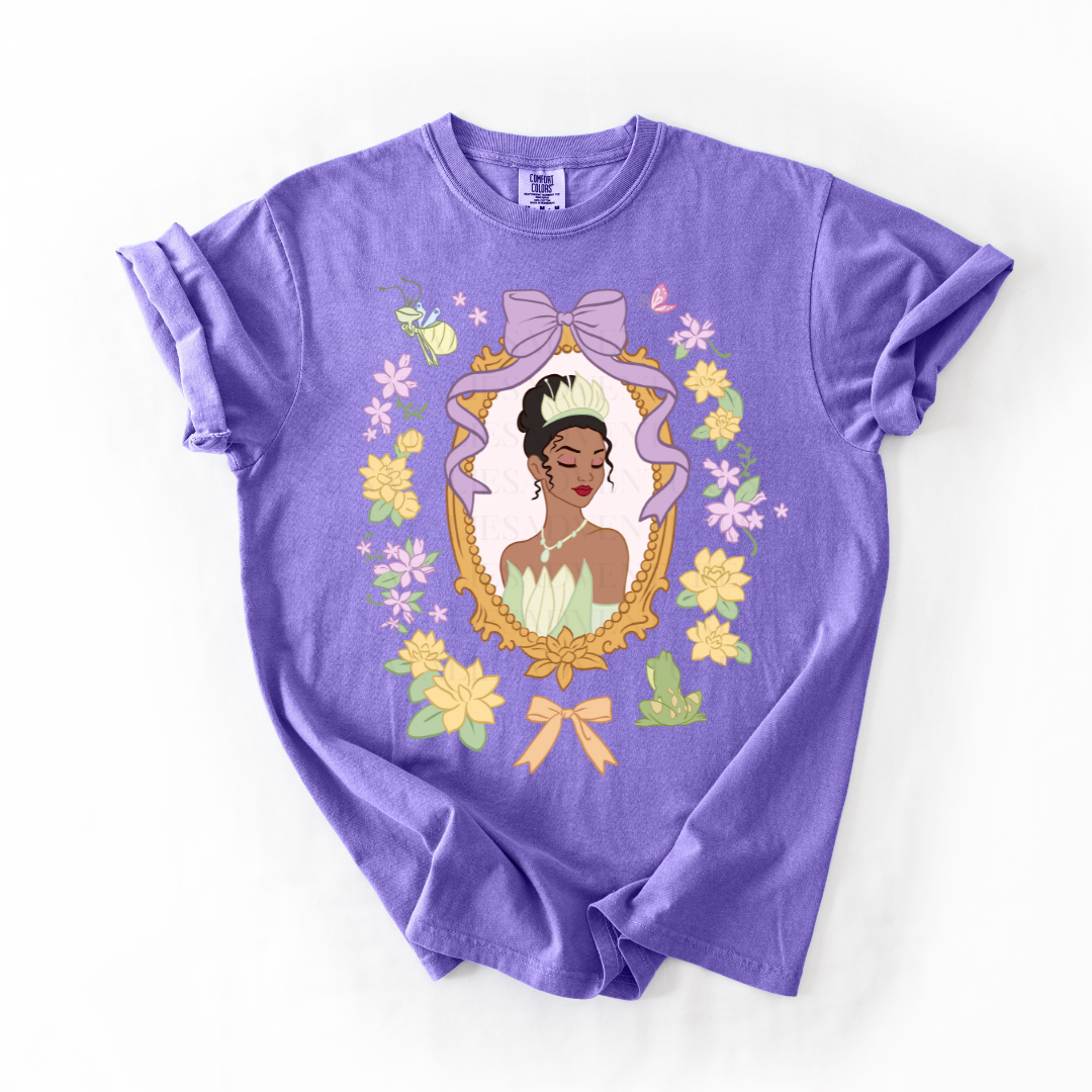 *Pre-Order* Tia Princess Portrait T-Shirt (Comfort Colors)