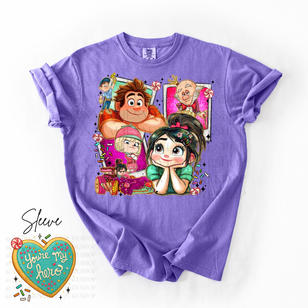*Pre-Order* Vanellope T-Shirt (Comfort Colors)