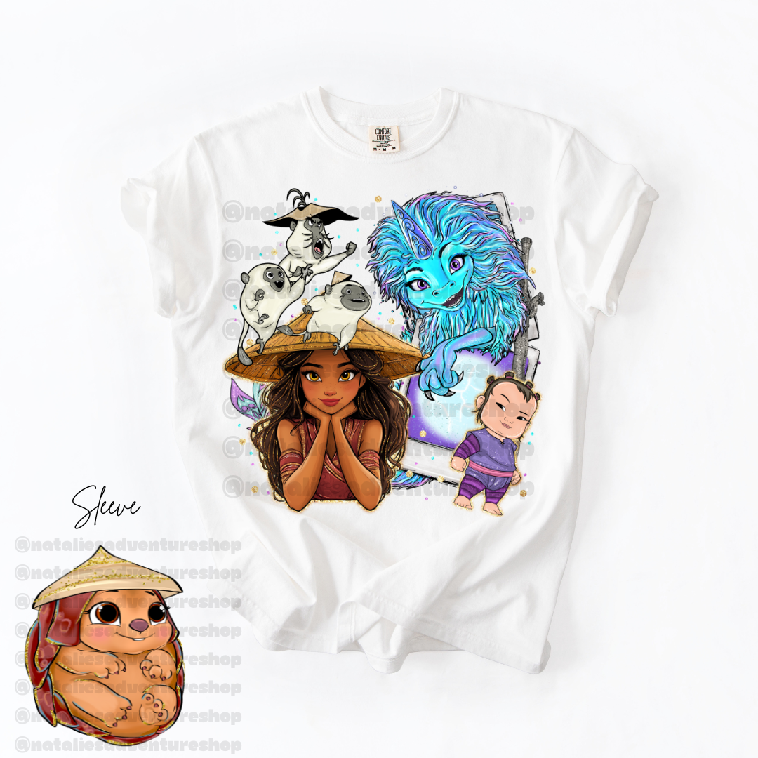 *Pre-Order* Dragon Princess Cartoon T-Shirt (Comfort Colors)
