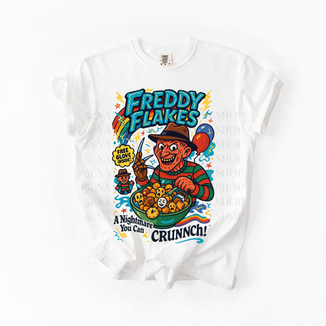 *Pre-Order* Freddy Flakes Cereal T-Shirt (Comfort Colors)