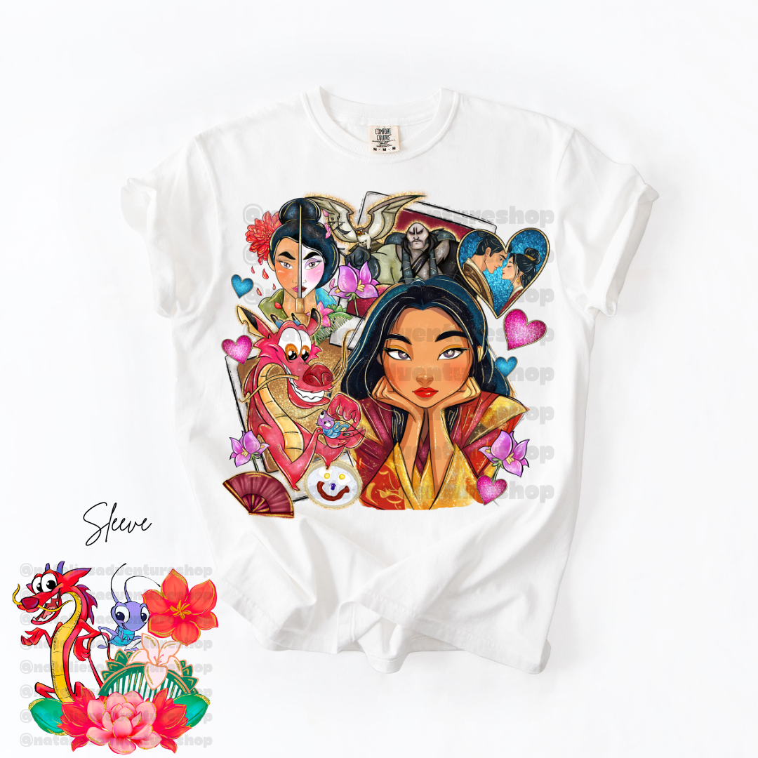 *Pre-Order* Loyal, Brave, True Princess Cartoon T-Shirt (Comfort Colors)
