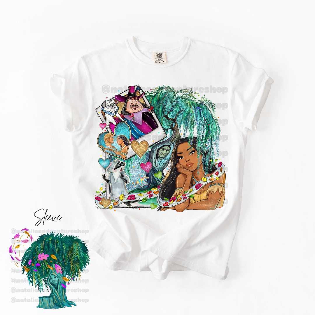 *Pre-Order* Poca Princess Cartoon T-Shirt (Comfort Colors)