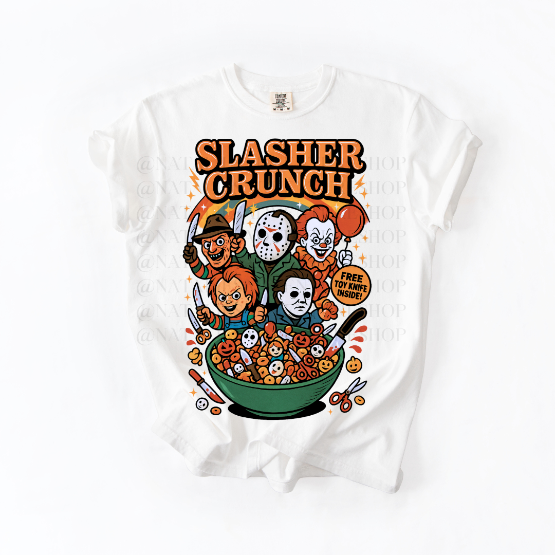 *Pre-Order* Slasher Crunch Cereal T-Shirt (Comfort Colors)