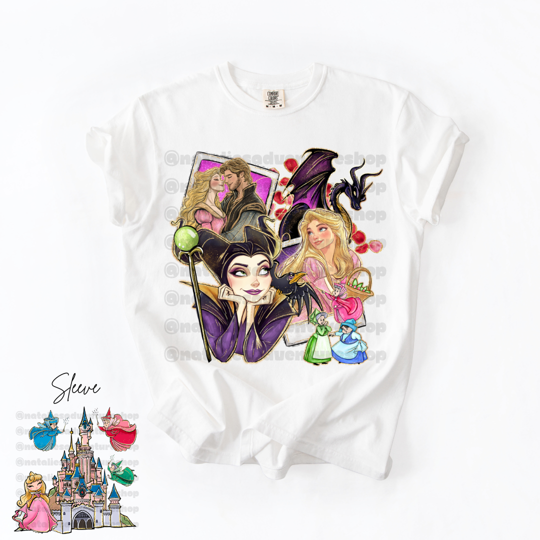 *Pre-Order* Briar Rose Cartoon T-Shirt (Comfort Colors)