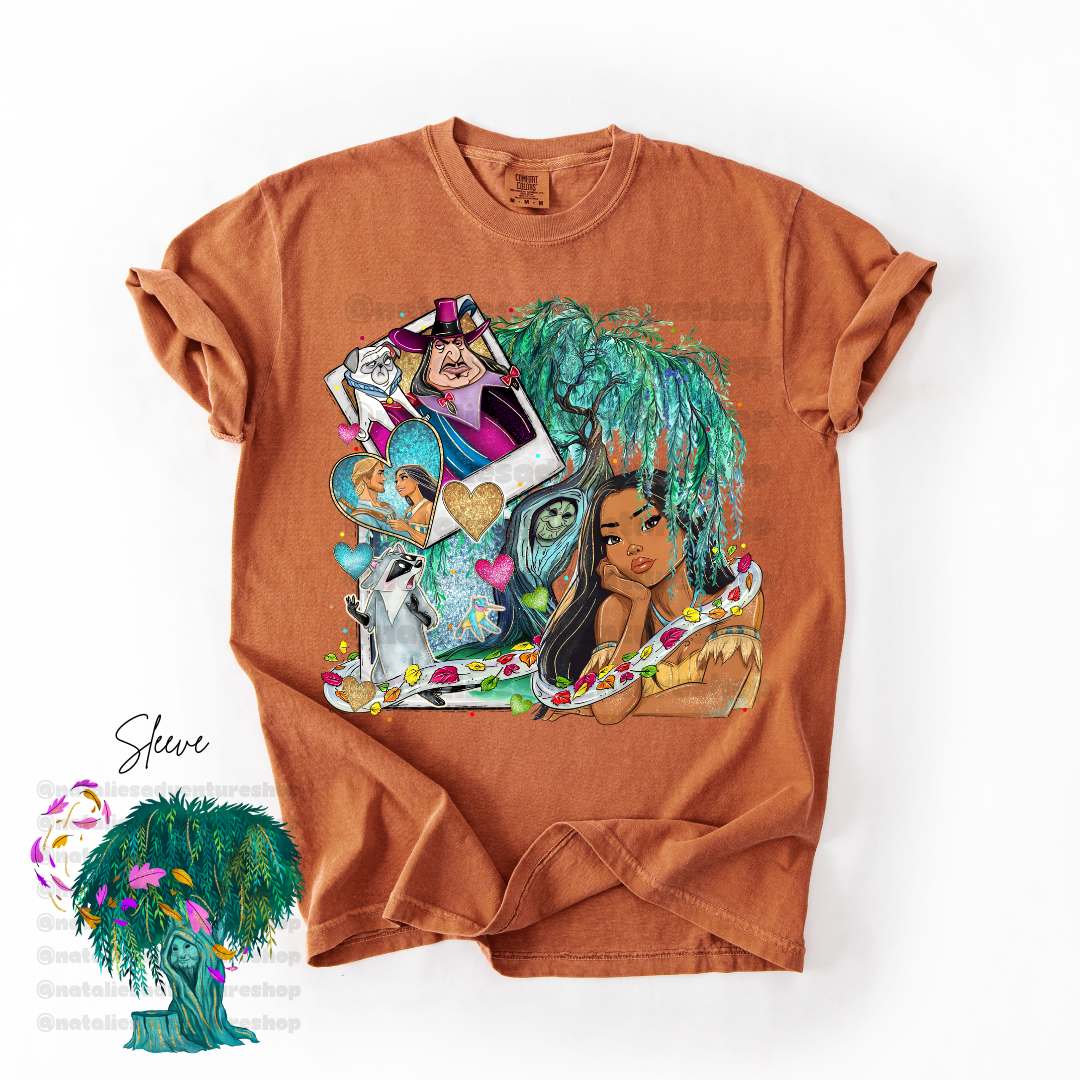 *Pre-Order* Poca Princess Cartoon T-Shirt (Comfort Colors)