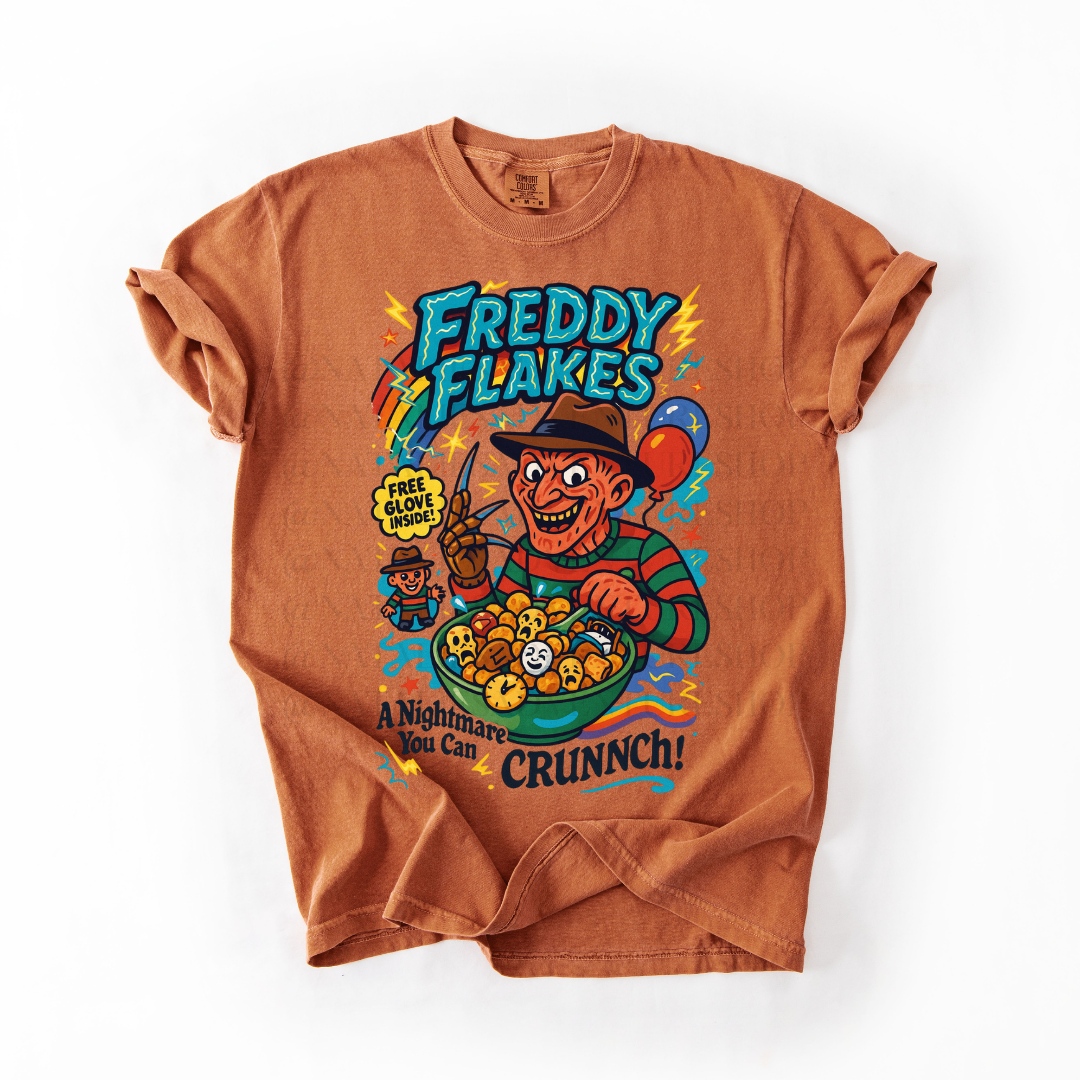 *Pre-Order* Freddy Flakes Cereal T-Shirt (Comfort Colors)