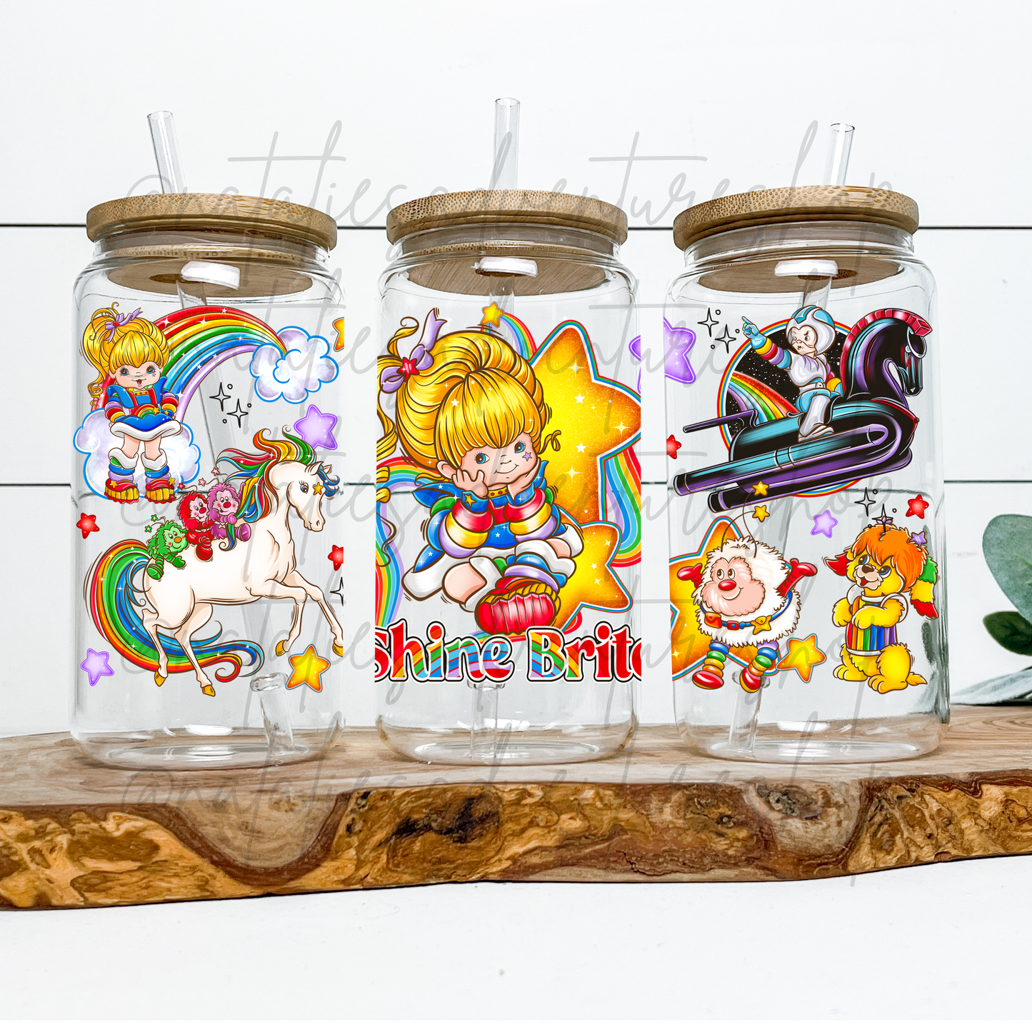 *Pre-Order* Rainbow Nostalgia 16oz Glass Can