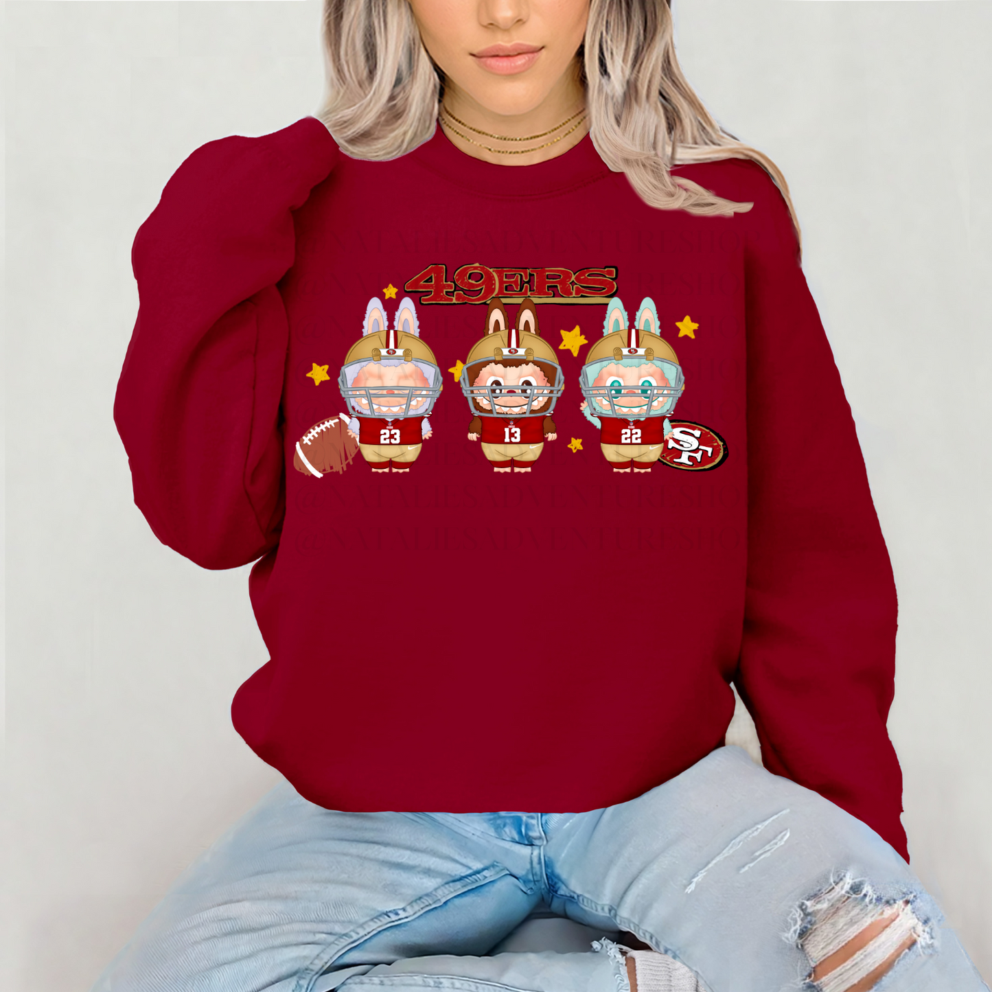 *Pre-Order* 49 Bubu Football Crewneck