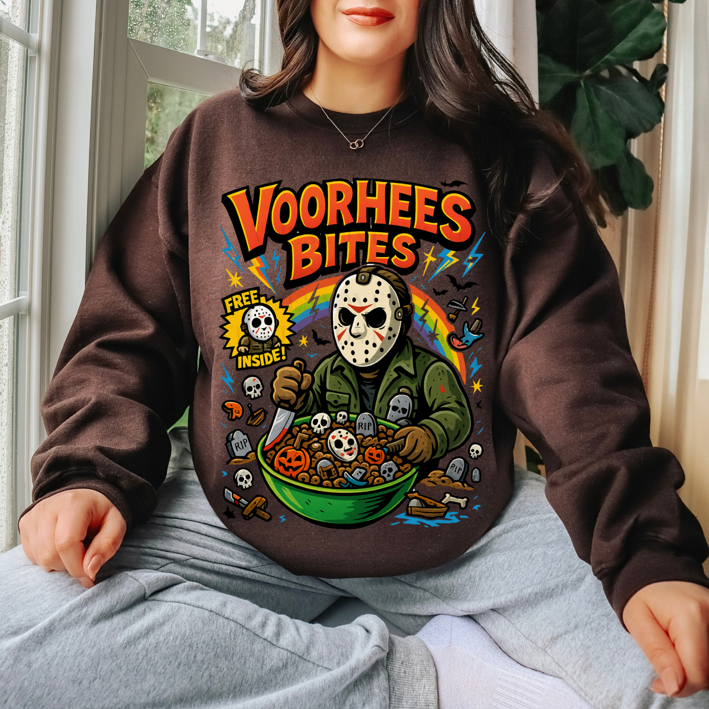 *Pre-Order* Vorhees Bites Cereal Crewneck