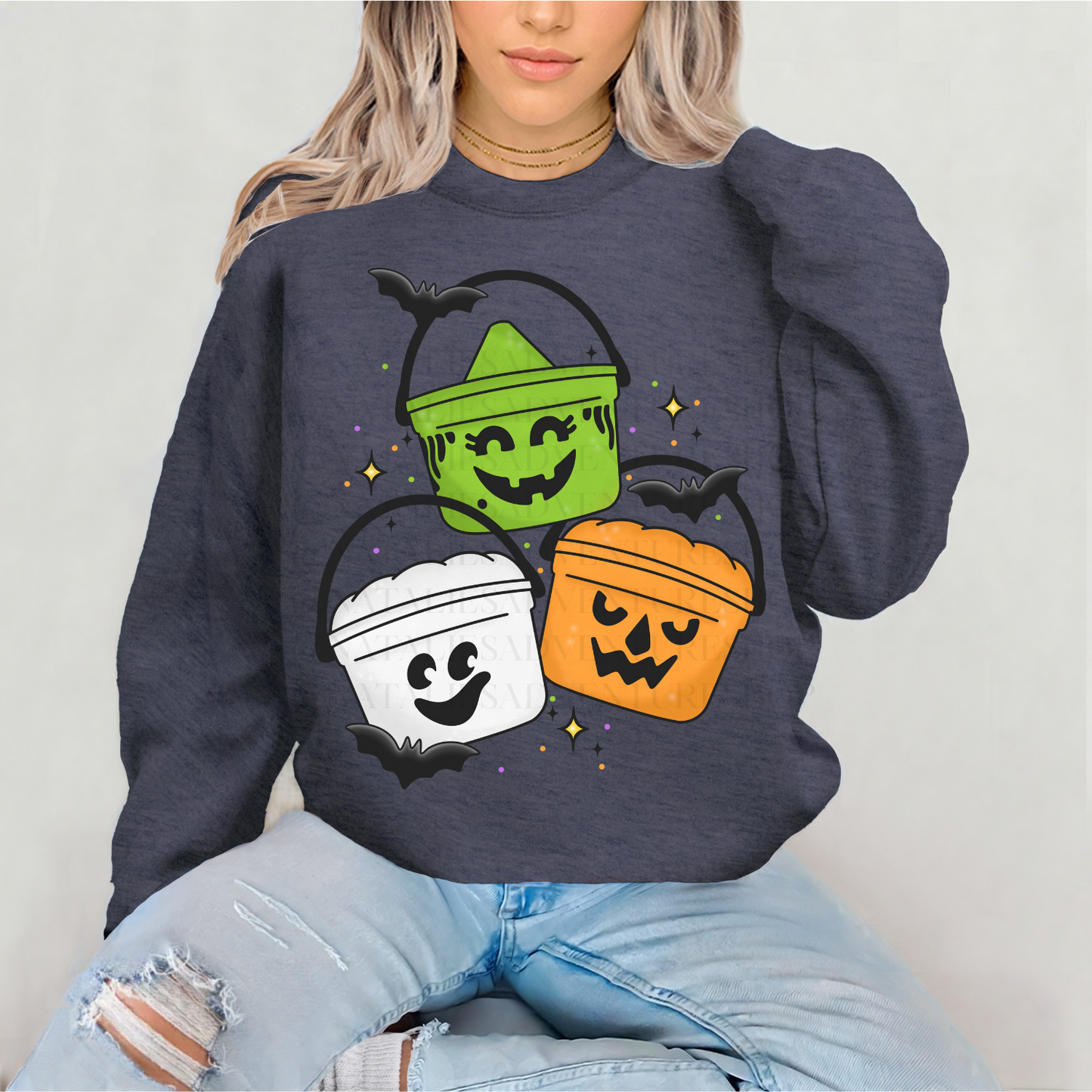 *Pre-Order* Halloween Buckets Crewneck