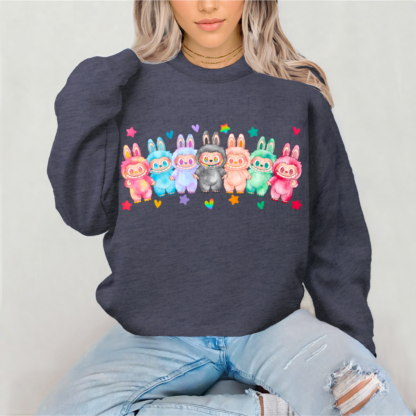 *Pre-Order* Big Energy Bubu Crewneck
