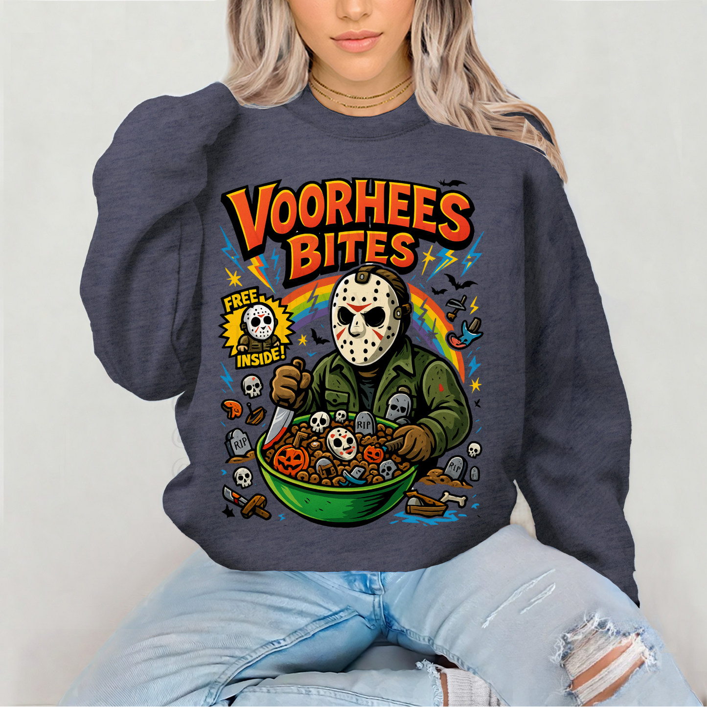 *Pre-Order* Vorhees Bites Cereal Crewneck