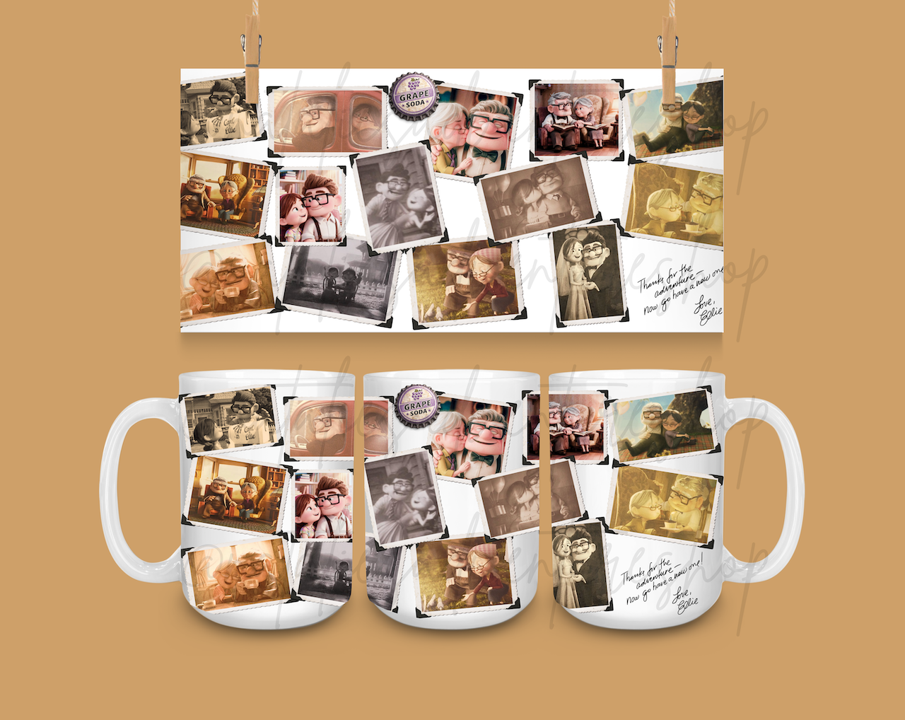 *PRE-ORDER* Ellie's Last Message C+E 15oz Ceramic Mugs