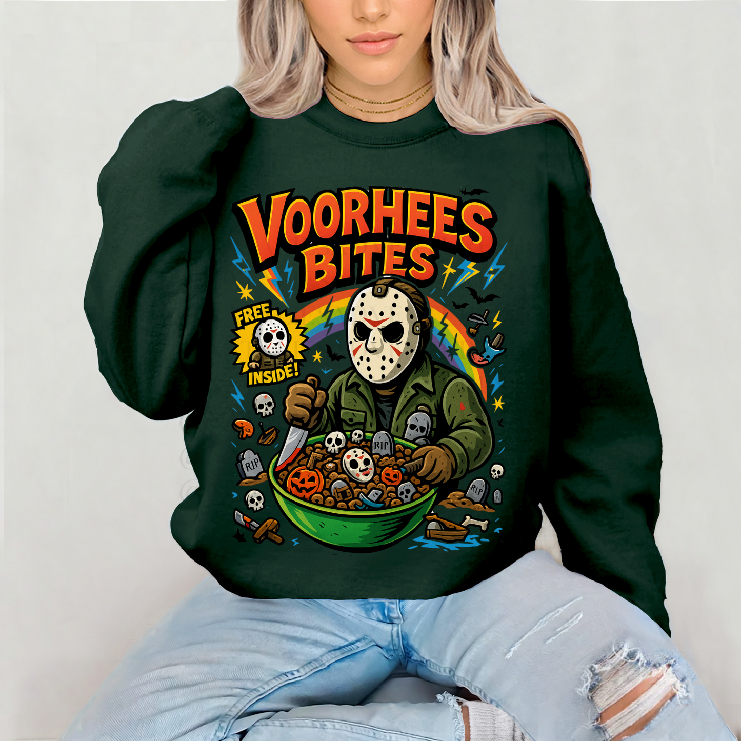 *Pre-Order* Vorhees Bites Cereal Crewneck