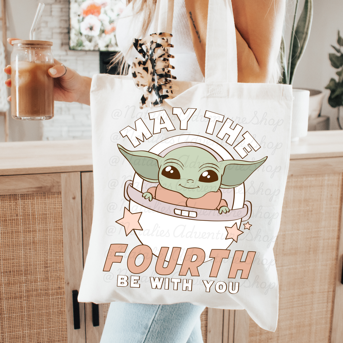 *Pre-Order* MAY 4TH Canvas Tote Bag