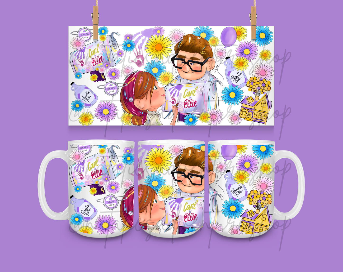 *PRE-ORDER* C + E Flowers 15oz Ceramic Mug