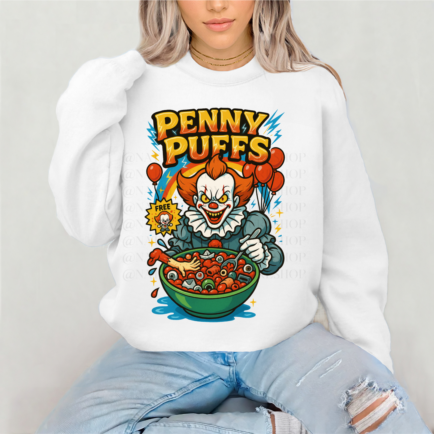 *Pre-Order* Penny Puffs Cereal Crewneck