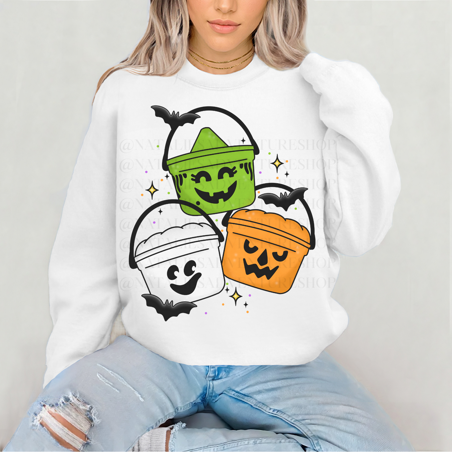 *Pre-Order* Halloween Buckets Crewneck