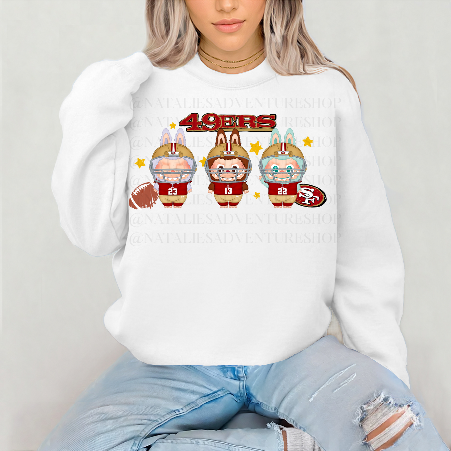 *Pre-Order* 49 Bubu Football Crewneck