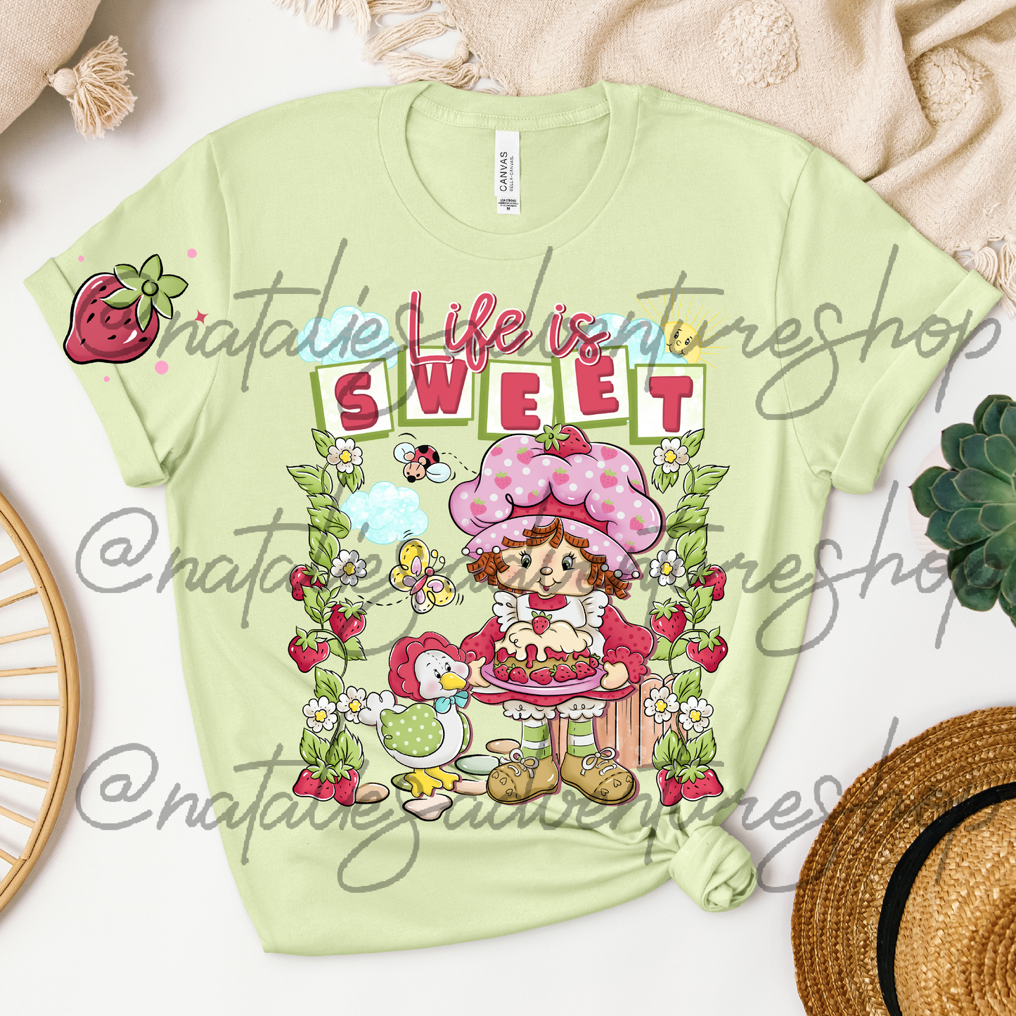 *Pre-Order* Strawberry Life is Sweet T-Shirts