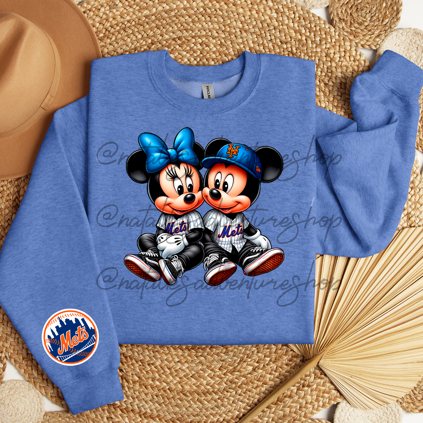 *Pre-Order* Sports Mouse Crewnecks (Angels & Mets)