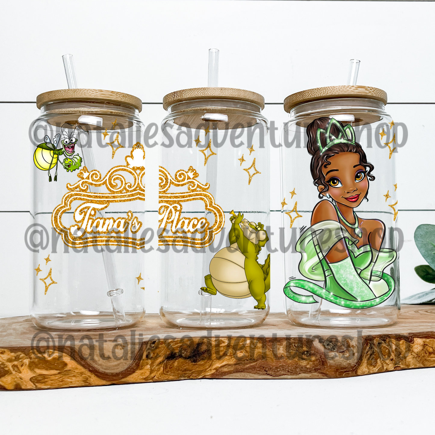 *Pre-Order* Princess 16oz Snowglobe Glass Cans