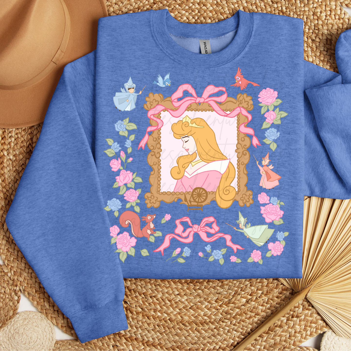 *Pre-Order* Briar Rose Princess Portrait Crewneck