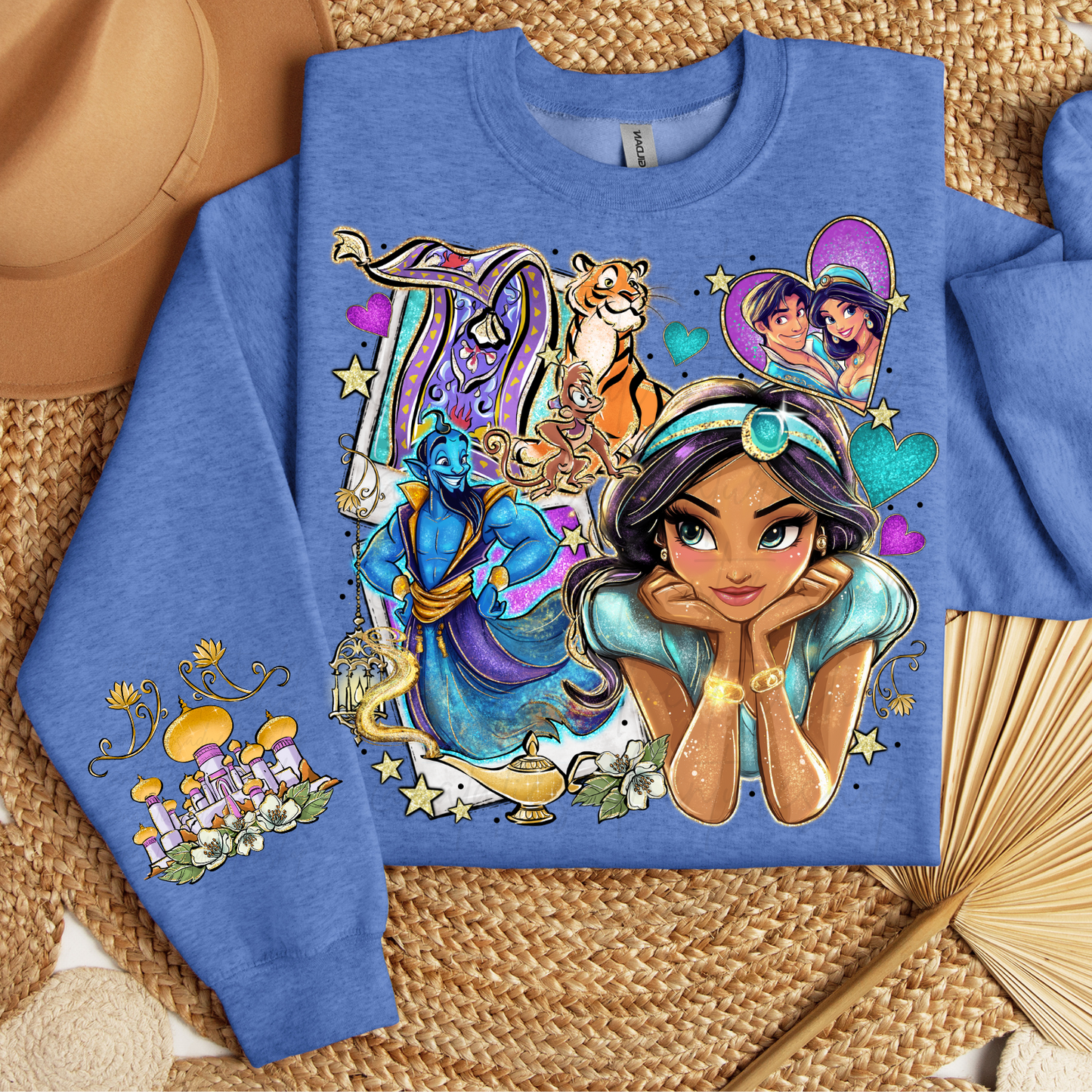 *Pre-Order* Arabian Princess Cartoon Crewneck