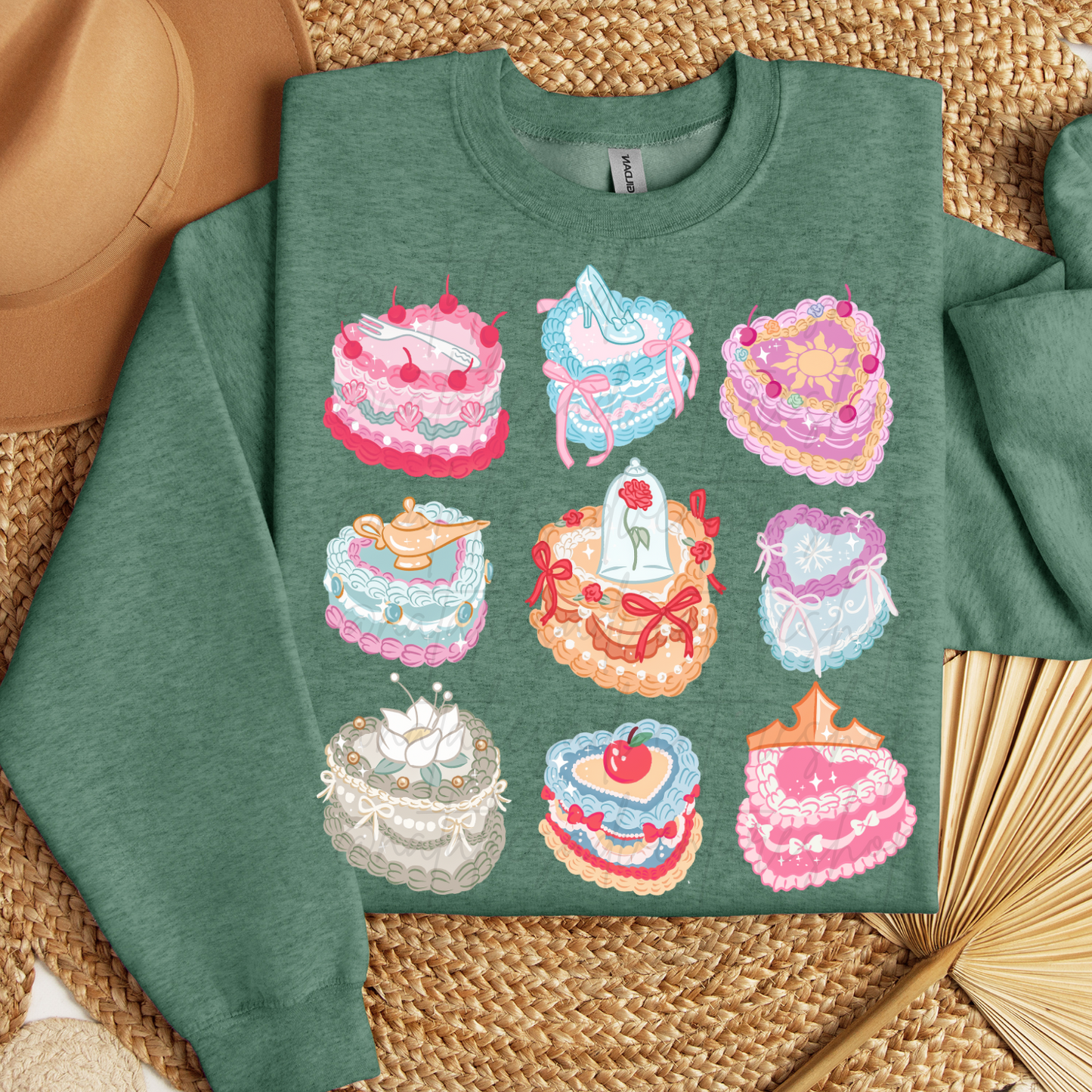 *Pre-Order* Princess Cakes Cartoon Crewneck
