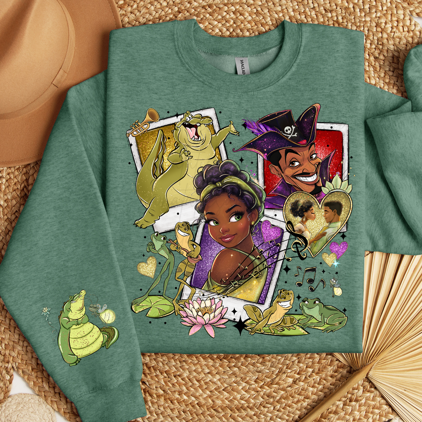 *Pre-Order* Tia Princess Cartoon Crewneck
