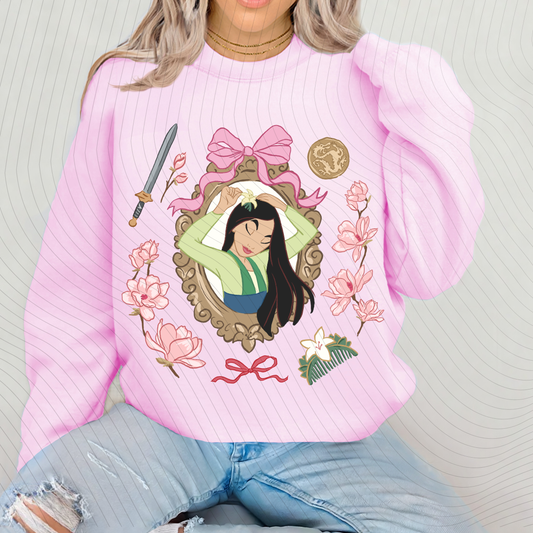 *Pre-Order* Fa Mula Frame Princess Crewneck