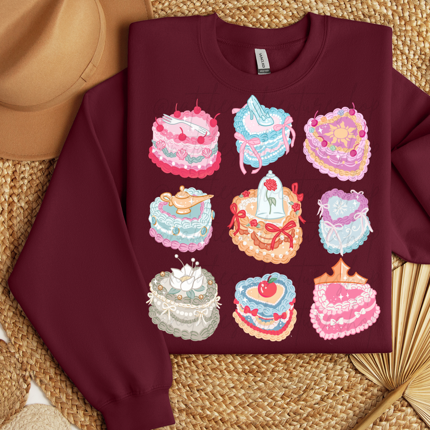 *Pre-Order* Princess Cakes Cartoon Crewneck