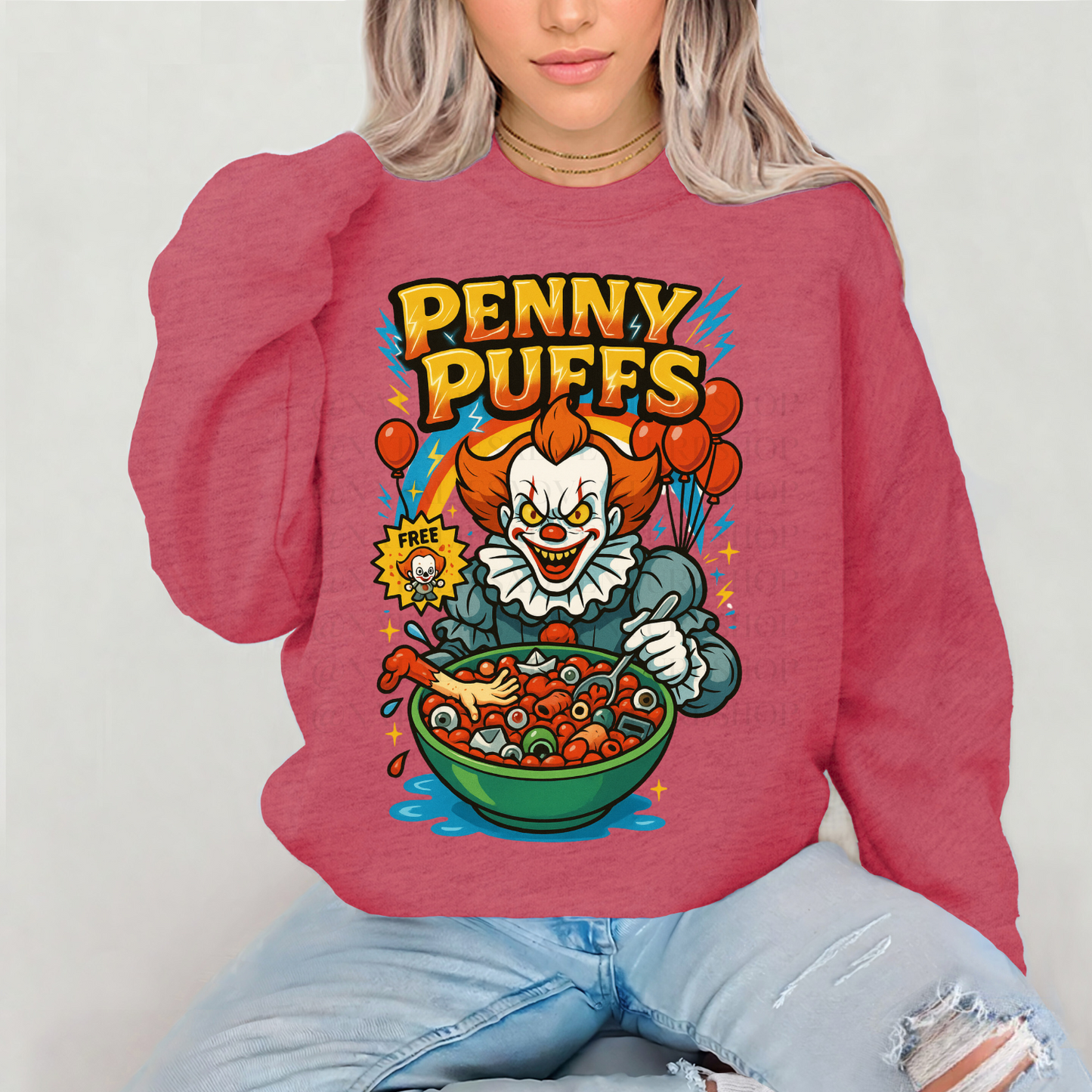 *Pre-Order* Penny Puffs Cereal Crewneck