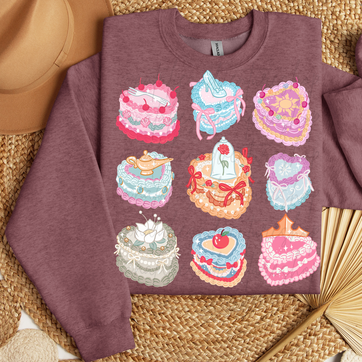 *Pre-Order* Princess Cakes Cartoon Crewneck