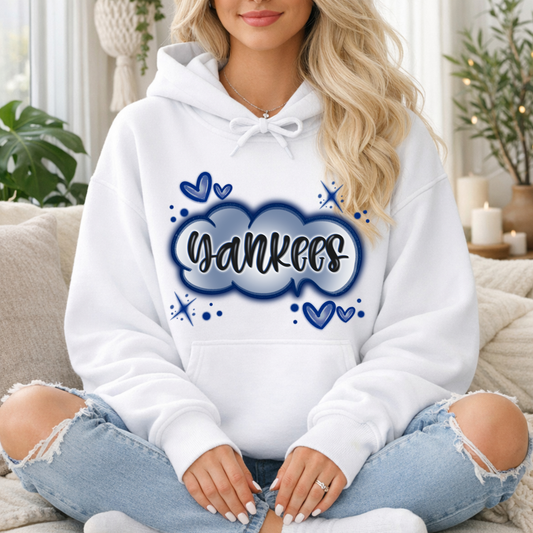 *Pre-Order* NYYank Airbrush Hoodie/Crewneck