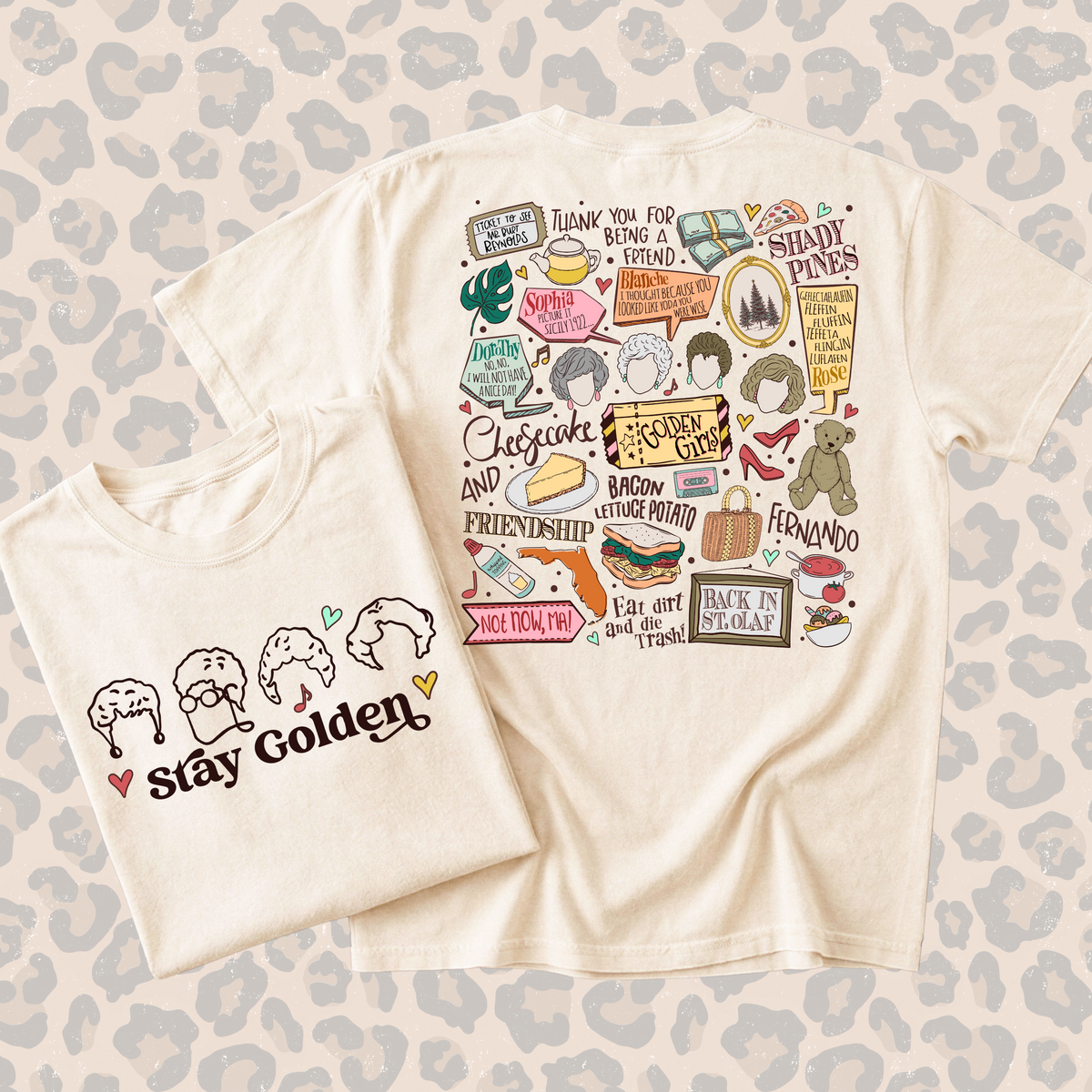 *Pre-Order* Golden Gals T-Shirt(Comfort Colors)