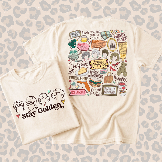 *Pre-Order* Golden Gals T-Shirt(Comfort Colors)