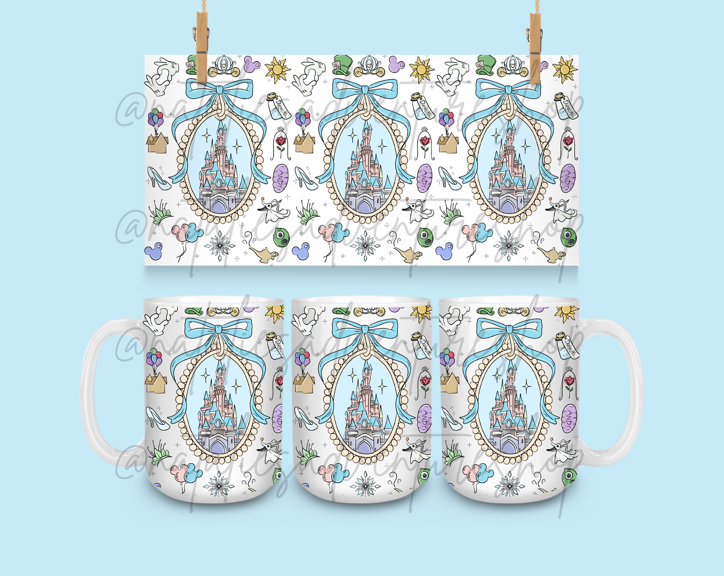 *PRE-ORDER* Castle Icons 15oz Ceramic Mug